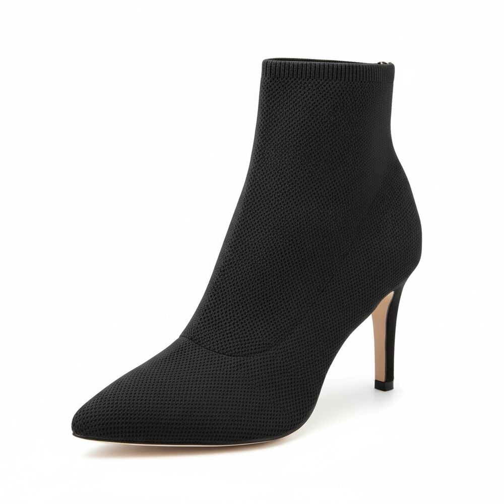 MIA Margerie Women Black Stiletto Ankle Boots Size 10